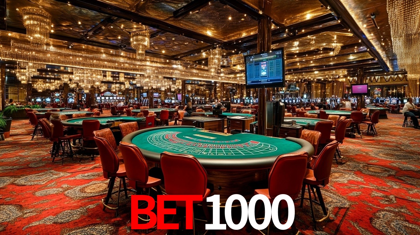 Sinta a adrenalina dos jogos de cassino com BET1000